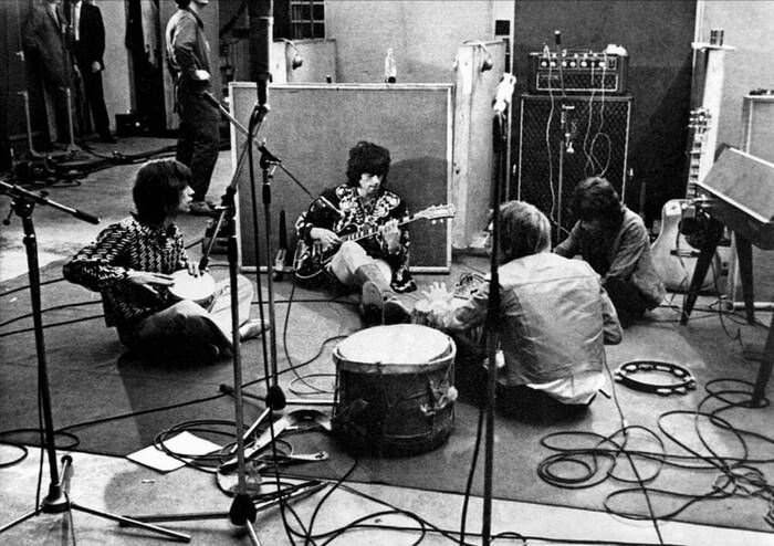 �������� � Olympic Sound Studios. ������, ������ 1968.