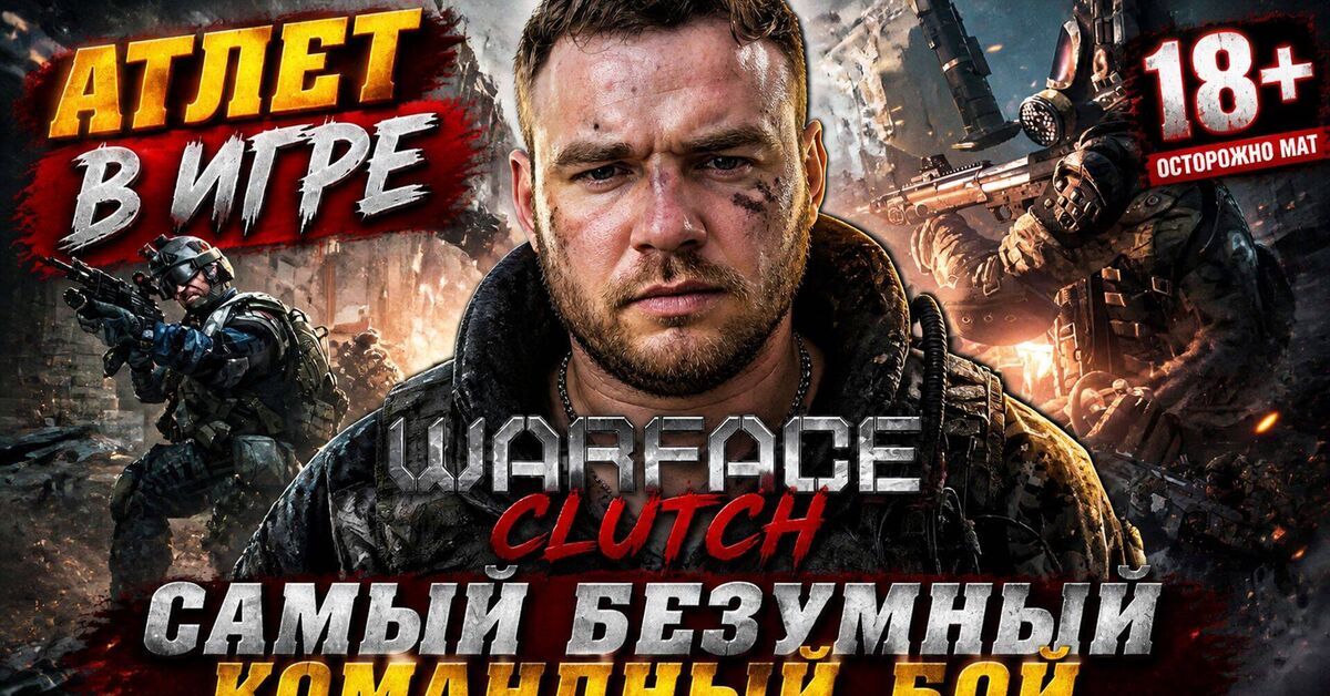 Warface: Clutch | The craziest team battle - My, Voiced by himself, 2026, Computer games, Games, Video, Rutube