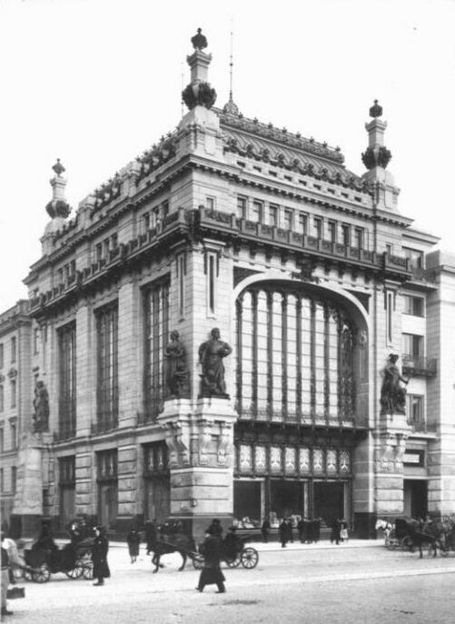 Магазин братьев Елисеевых в 1906 году