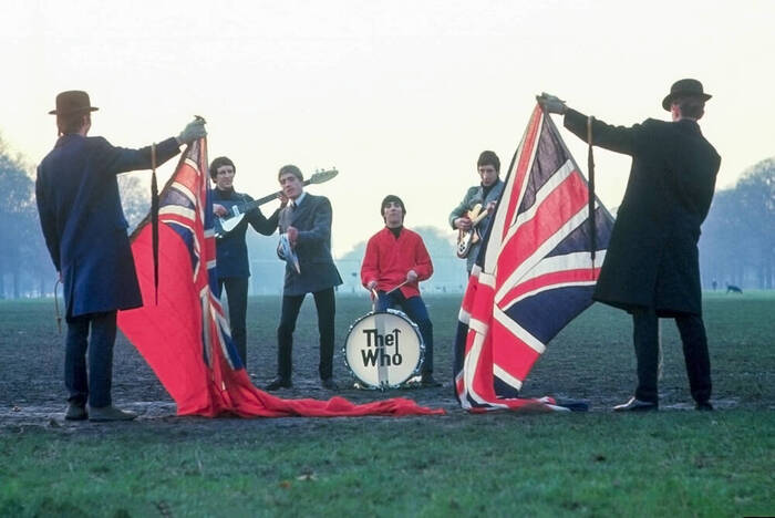 The Who, 1965. ����� ����� ������ �.�. Red Duster, ���� ����������� ��������� �����.