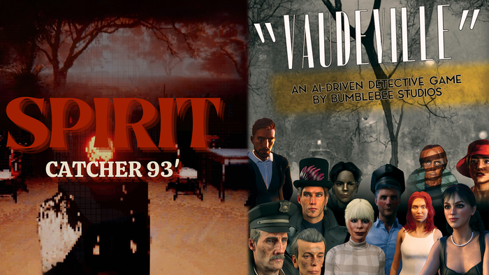 Vaudeville, детективная игра с головоломками (⛔ Недоступна в РФ) и Spirit Catcher 93', хоррор в ретро стилистике.