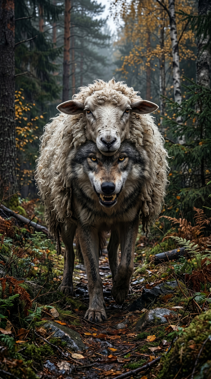 ���� � ������� ����� 🐺