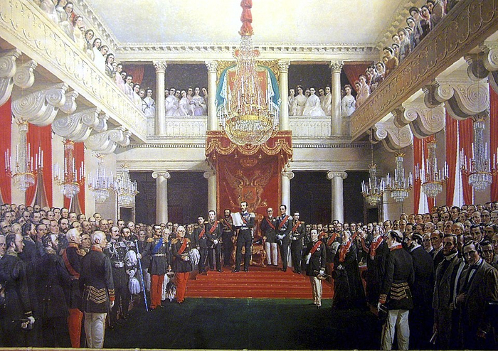 �������� �������� ����� ����������� II � 1863 ����