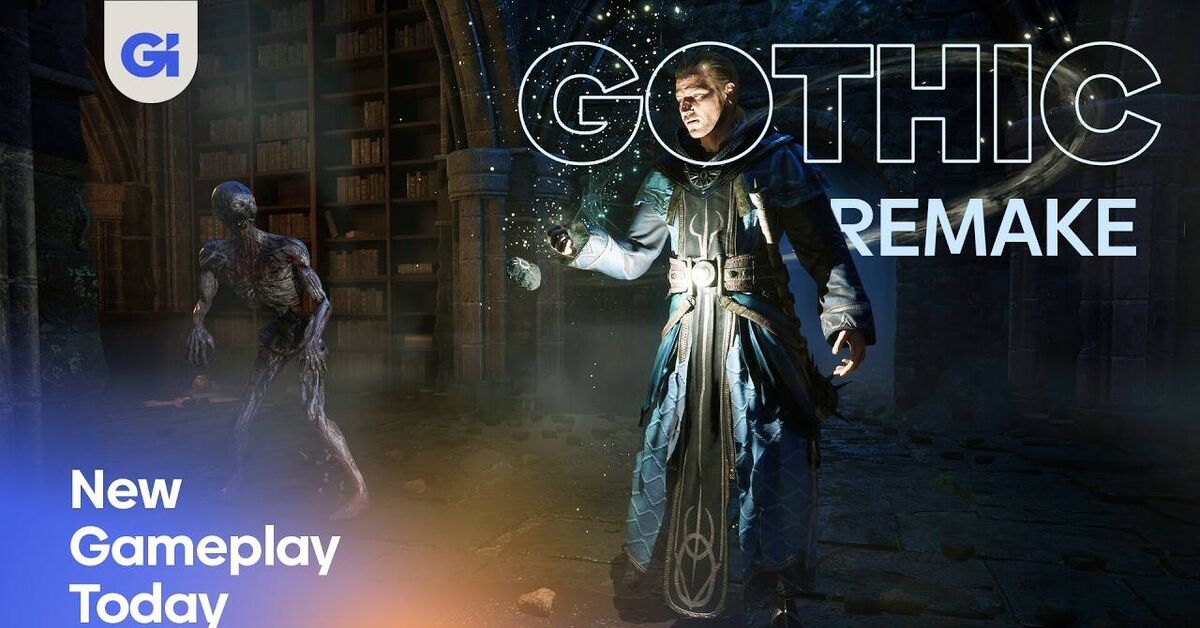 Gothic 1 Remake получила новую 20-минутную геймплейную демонстрацию - Моё, Новости игрового мира, Компьютерные игры, Видео, YouTube