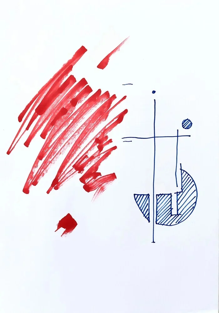 Reply to the post Exes - My, Abstraction, Drawing, Psychology, Relationship, The senses, Internal dialogue, Reply to post