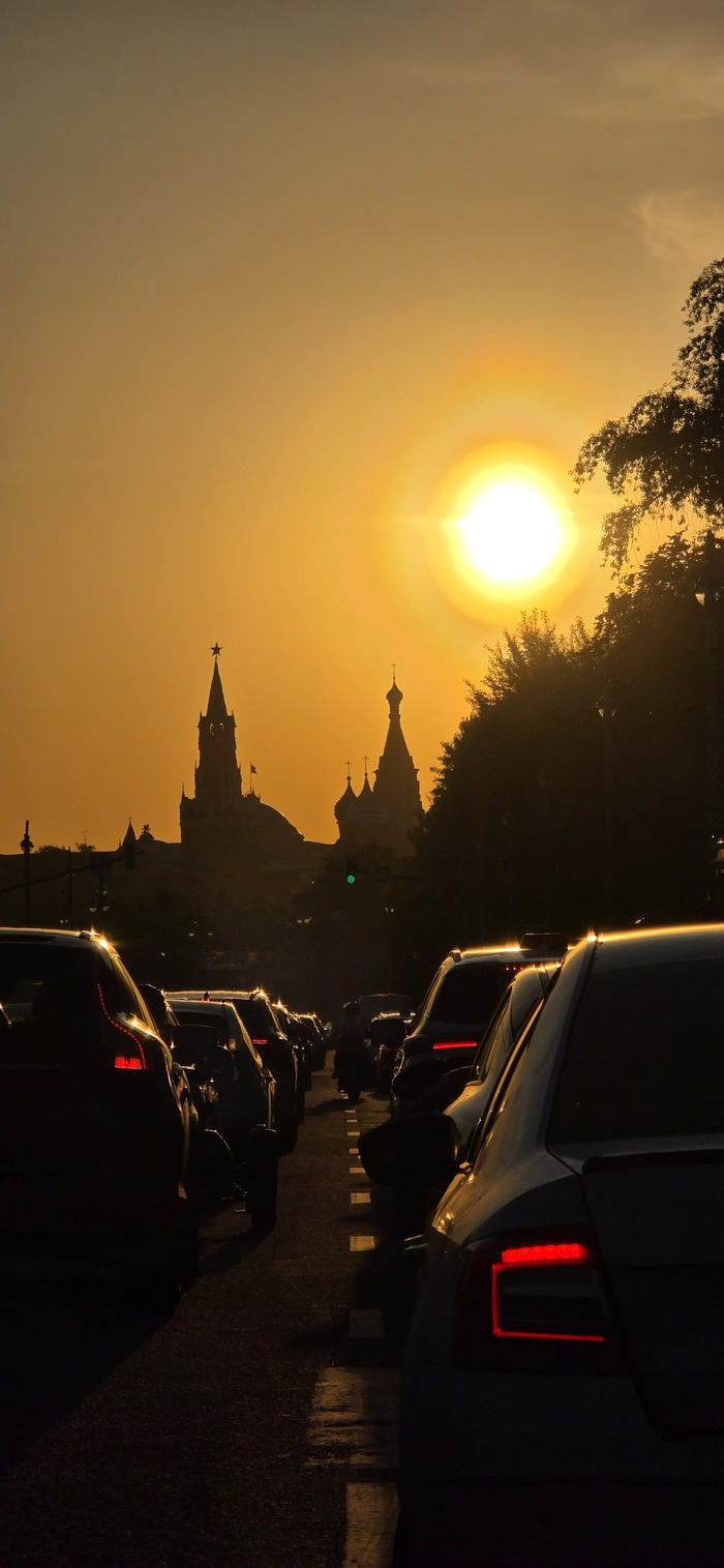 Пробка в центре Москвы