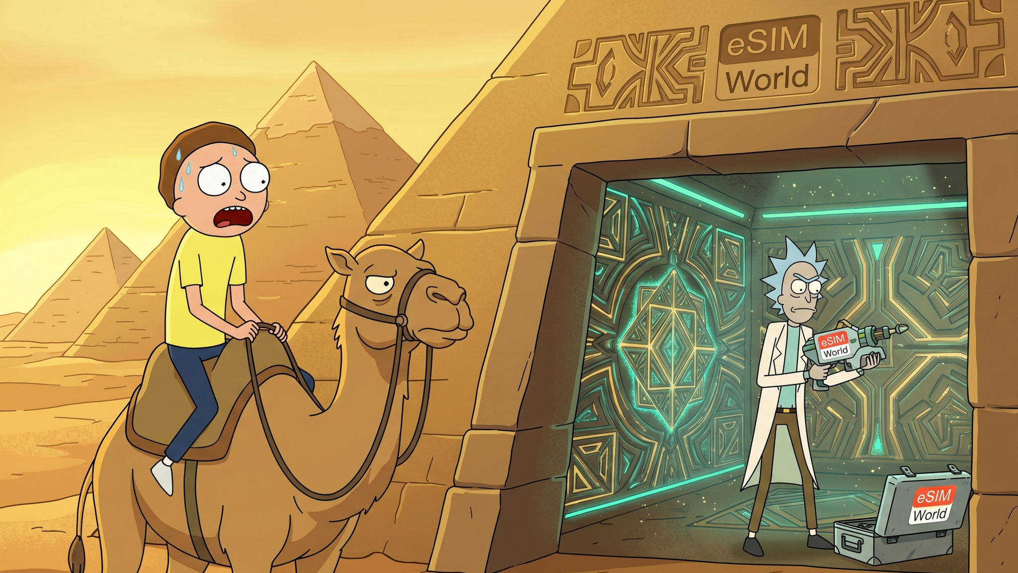 Where would Rick and Morty go if they were stuck on Earth? We choose countries based on their personalities. - Rick and Morty, Serials, Movies, Travels, Roaming, cellular, Internet, Mobile Internet, Bypass locks, Longpost, Company Blogs