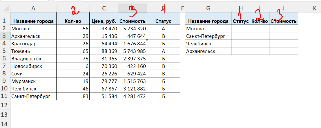 A battle of the titans in Excel: VLOOKUP and INDEX(MATCH) versus the new LOOKUPX. Why are the old-timers still useful? - My, Microsoft Excel, table, Longpost