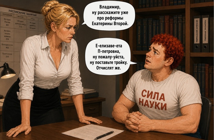 Ответ на пост «Кефирный рыцарь»