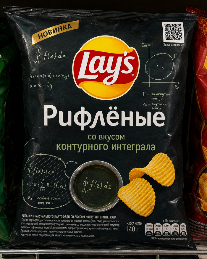 Чипсы Lay’s со вкусом контурного интеграла