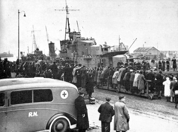HMS Cossack ������������ � ���� 17 ������� 1940 ���� ����� �������� ���������� ������������� � ������� ��������� Altmark