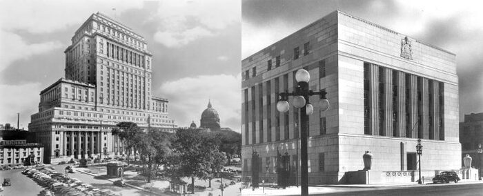 ������ Sun Life Building, ��������, ����� 1935 ����, � ������ ����� ������, ����� 1942 ����.