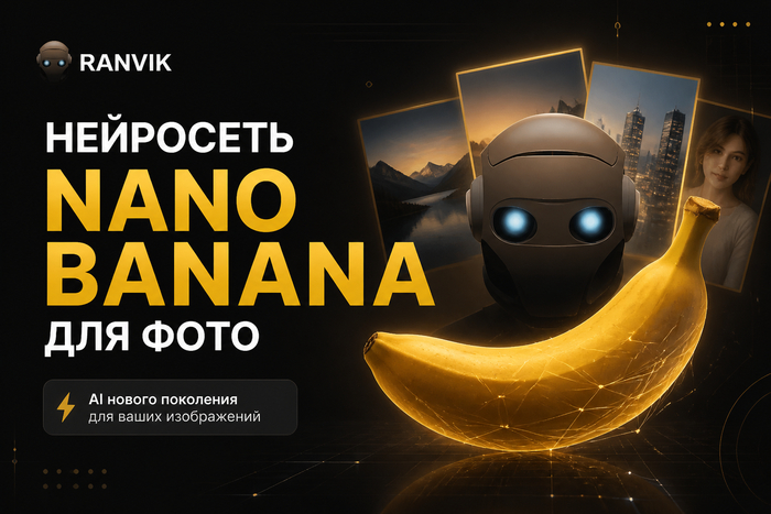 Нейросеть Nano Banana для фото и изображений: Как получать реалистичные изображения по текстовому запросу с помощью нейросети Нано Банана