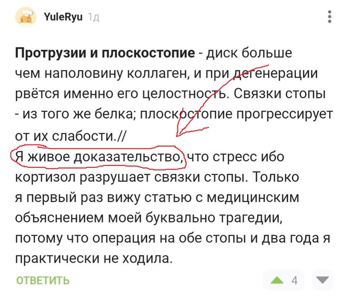 Стресс, кортизол, геморрой и титановые суставы, что общего?