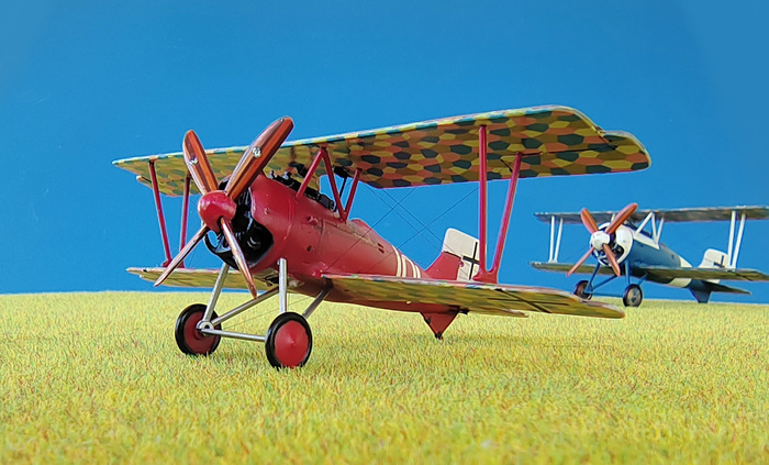 Модель самолета Siemens-Schuckert SSW D.III. Восточный Экспресс. Масштаб 1/72.
