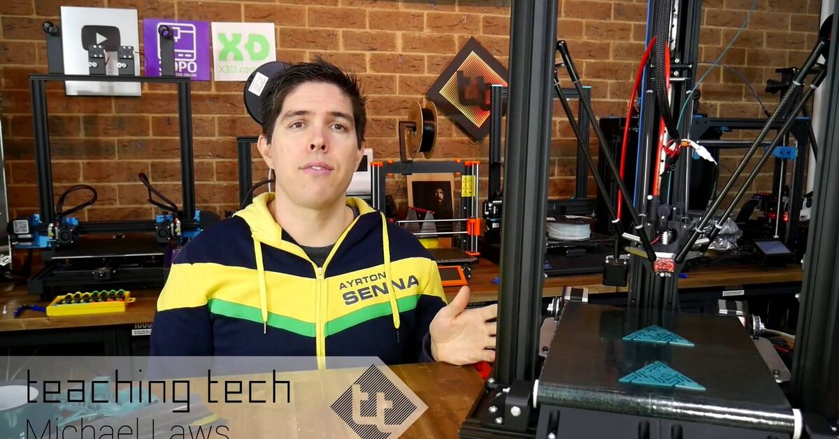 Самодельный конвеерный горячий стол на дельта 3д-принтер // Teaching Tech - 3D печать, 3D принтер, Гайд, Инструкция, Видео вк, Своими руками, Самоделки, Апгрейд, Видео