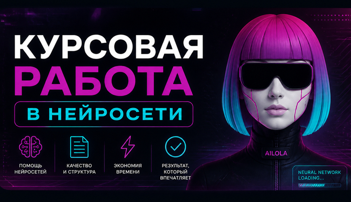 Курсовая работа в нейросети: как ИИ помогает составить план, главы и оформление в 2026 году