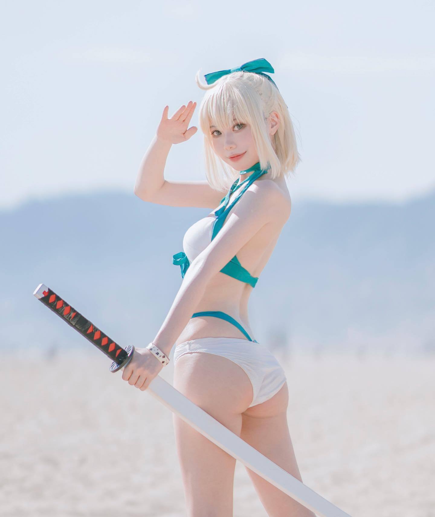 Fate | Saber & Astolfo & Okita Souji - Cosplay, Astolfo, Okita souji, Saber, Fate grand order, Fate apocrypha, Fate-stay night, Fate Zero, Fate, The photo, Longpost, Series Cosplay Fate Franchise  TV Series  Video Game