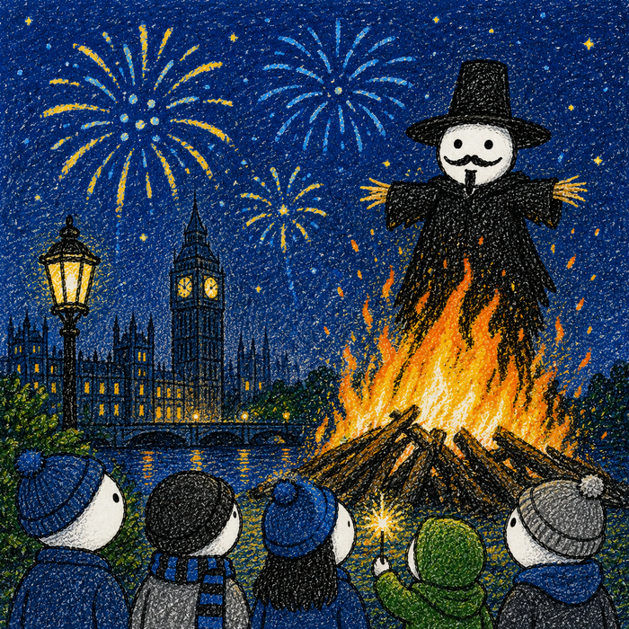 5 ������: Bonfire Night � ������ ��� ��� ���� (Guy Fawkes)