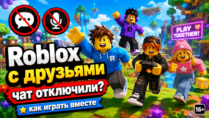 Roblox вернулся, но чат не работает — как играть с друзьями и где общаться
