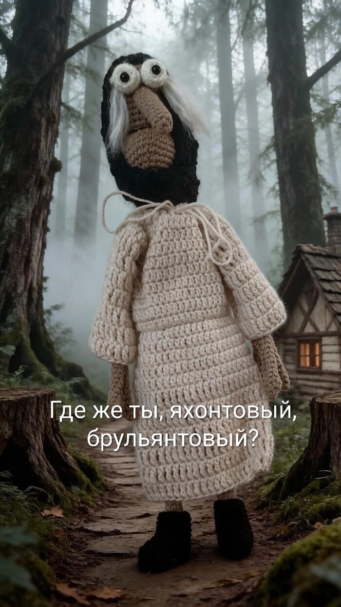 Бабу Ягу вязала я сама