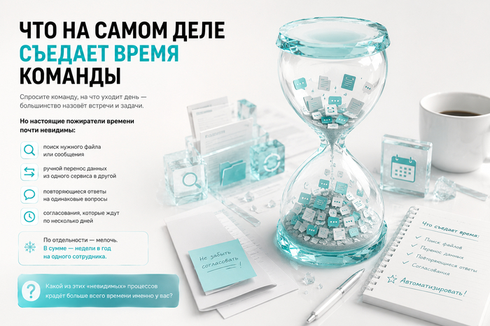 Что на самом деле съедает времякоманды 0