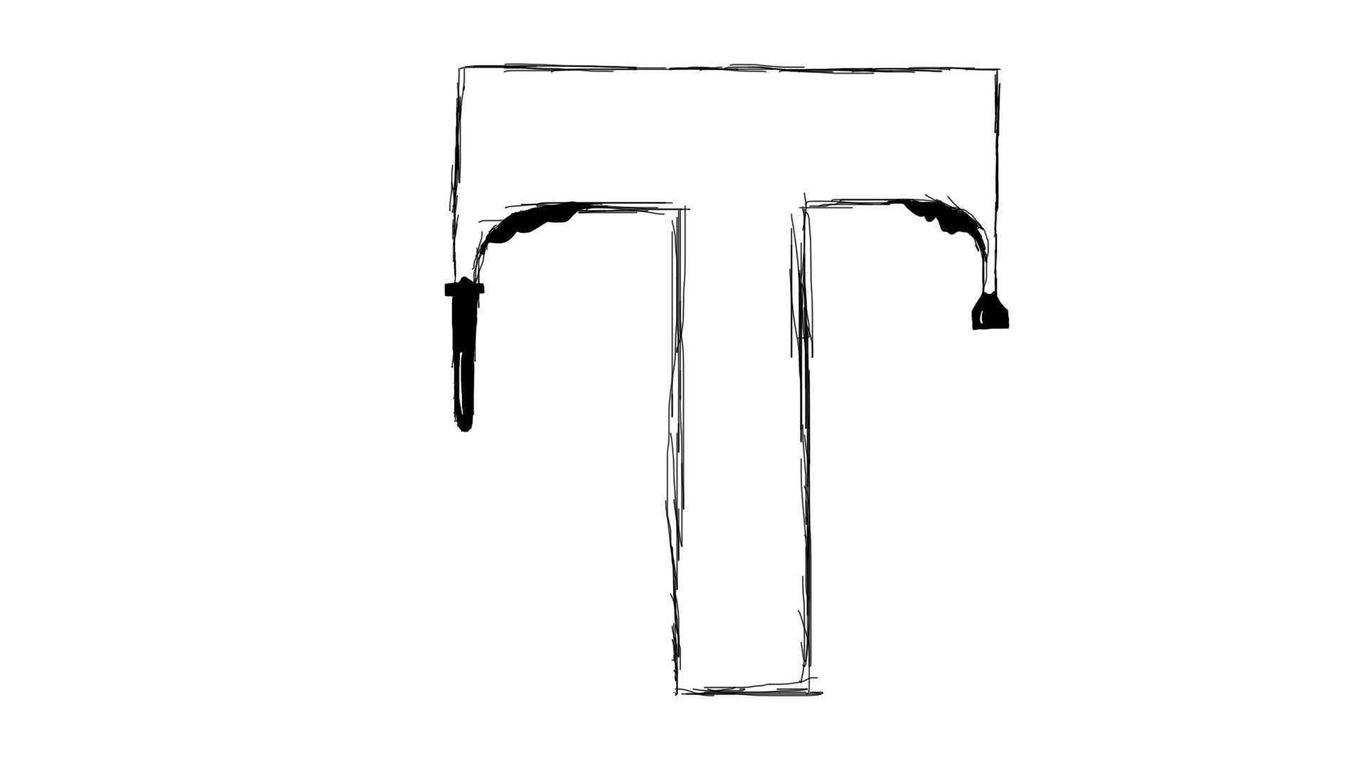 Conceptual Alphabet and Numbers (Nightmare Weekdays) - Series HalfLife, My, Concept Art, Concept, Alphabet, Design, Graphic design, Graphics, Style, Letters, Numbers, Drawing, Font, Typography, Longpost