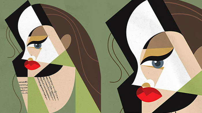 Geometric Caricatures: Geometric Cartoon Art Style By ARTRASIM
