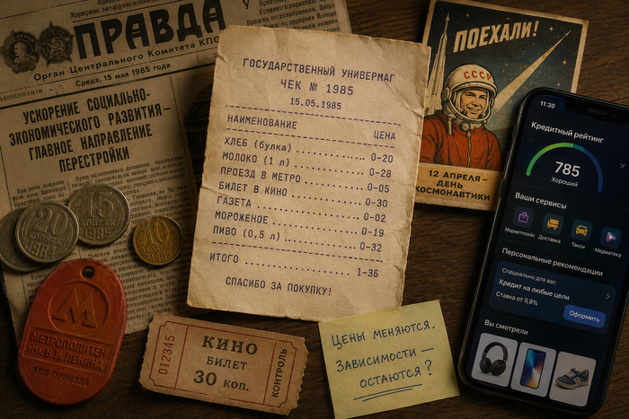 Чек из 1985 года. Почему эта статья оказалась совсем не про цены