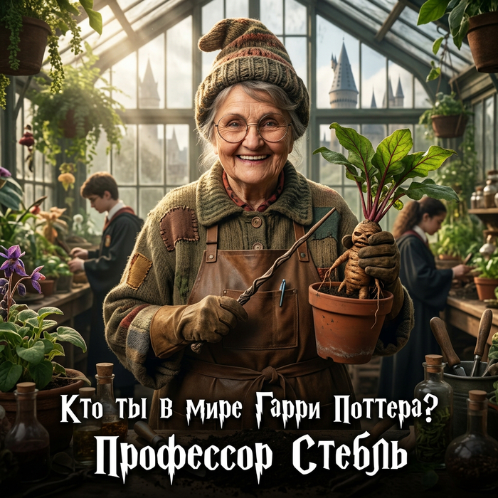 Нейросеть сказала, что я профессор Стебль. А я то думала – как минимум, МакГонагалл