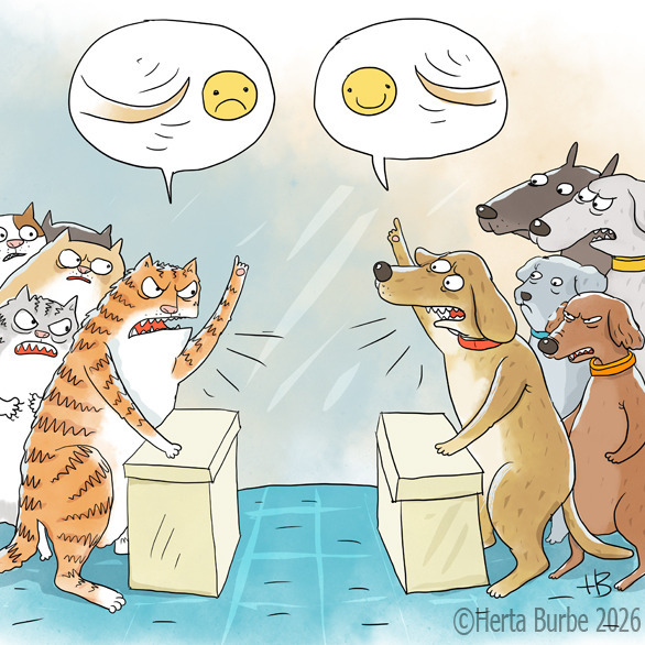 Кошки VS Собаки