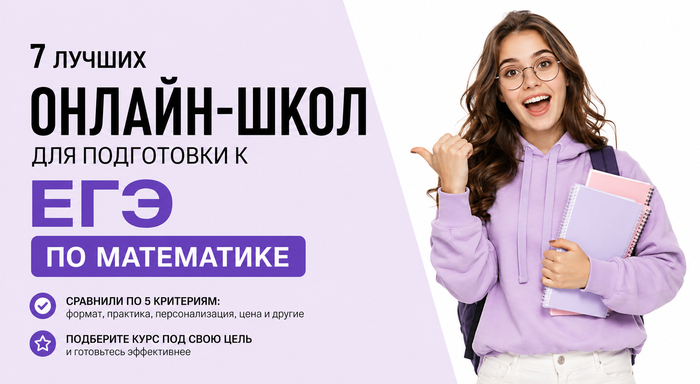 Рейтинг онлайн-школ ЕГЭ 2026 года: 7 курсов для подготовки к математике