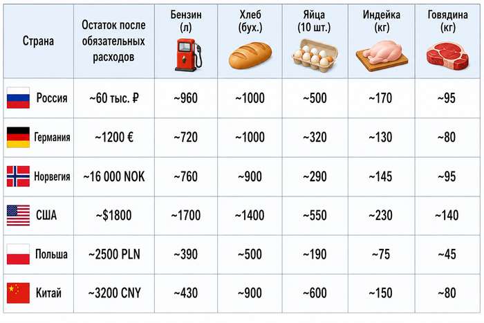 Качество продуктов учесть невозможно. Многие говорят, что еда в США - лютое говнище