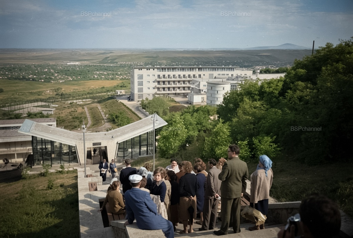 Life in Soviet Pyatigorsk in the 1960s. 20 colorized photographs - Series the USSR, My, Historical photo, Old photo, The photo, 20th century, 60th, Pyatigorsk, Caucasian Mineral Waters, Stavropol region, the USSR, Childhood in the USSR, Colorization, Longpost
