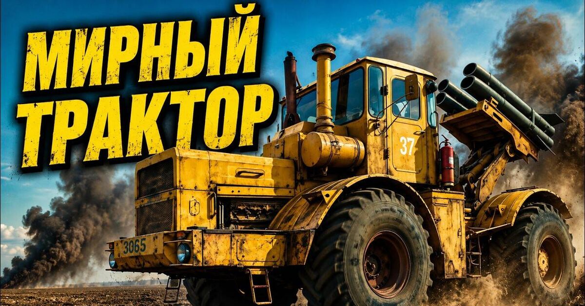 Мирный трактор - Комбайн, Трактор, Трансформеры, Оружие, Военная техника, Вооружение, Фэнтези, Видео, YouTube