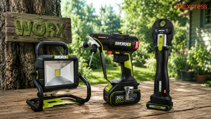 TOP 25 useful WORX tools from AliExpress for home repairs and workshops - Series Gadgets from AliExpress, AliExpress, Electronics, Гаджеты, Chinese goods, Products, Aliexpress sale, Accessories, Appliances, Telegram (link), Longpost, 