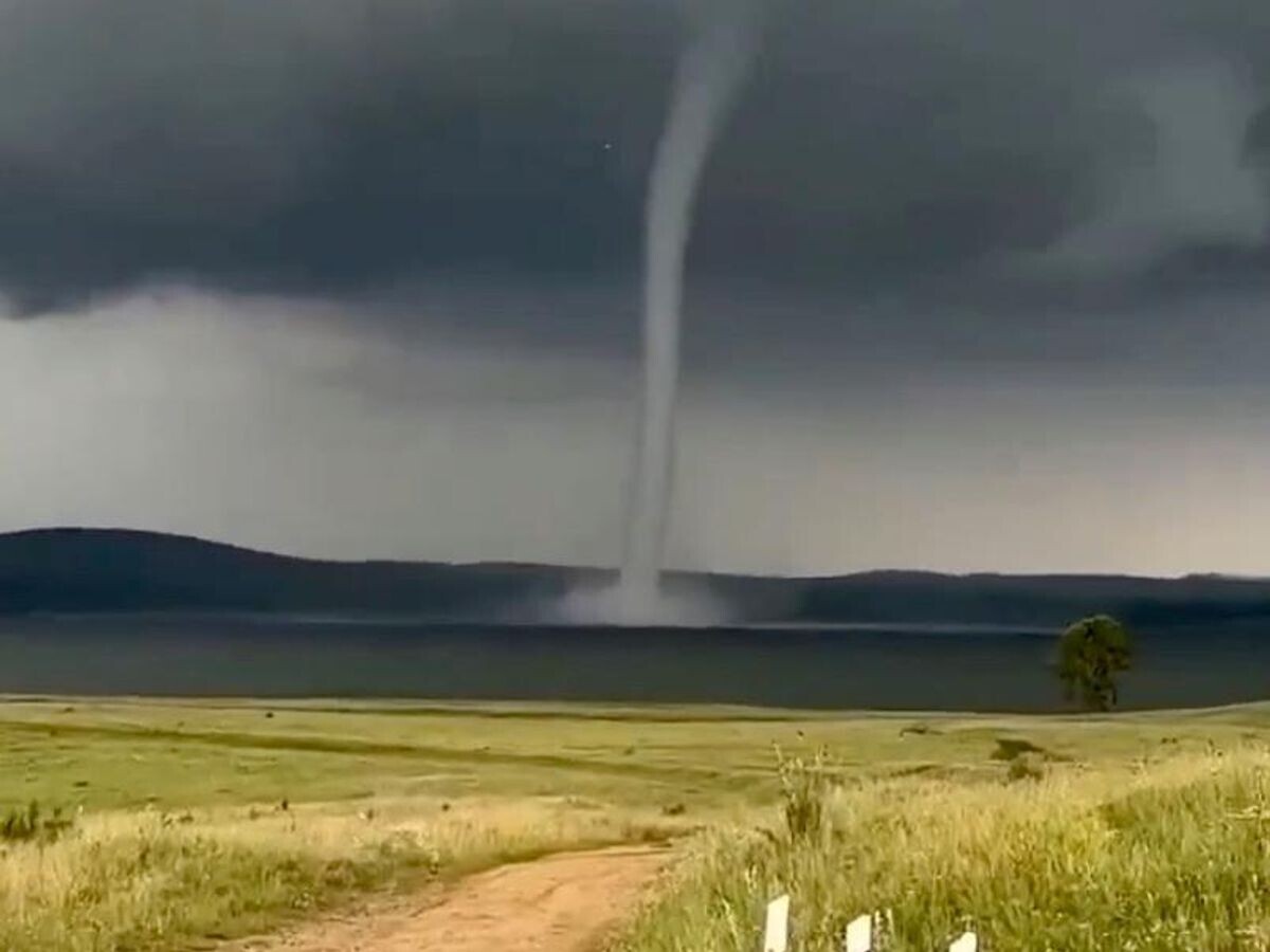 Reply to the post Show me the last photo you took just because you thought it was beautiful. - The photo, Mobile photography, A wave of posts, Bashkortostan, Tornado, Cataclysm, Reply to post