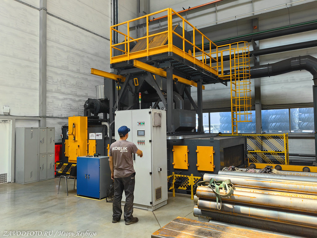 What is the new KOBLiK GROUP plant in Voronezh like? It makes semi-trailers for agriculture (part 1). - Series My Industrial Reports  MECHANICAL ENGINEERING, My, Production, Industry, Russian production, Import substitution, Factory, Longpost