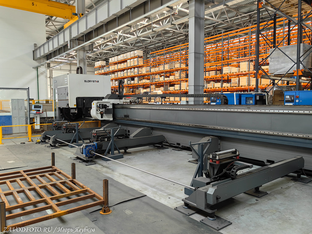 What is the new KOBLiK GROUP plant in Voronezh like? It makes semi-trailers for agriculture (part 1). - Series My Industrial Reports  MECHANICAL ENGINEERING, My, Production, Industry, Russian production, Import substitution, Factory, Longpost