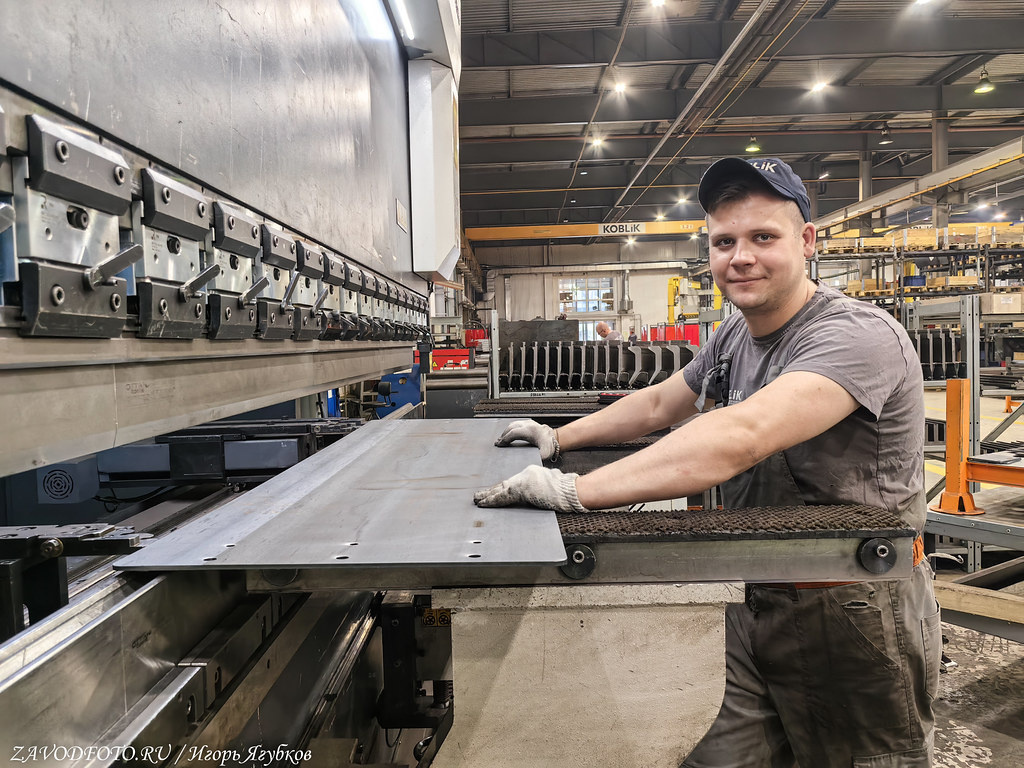 What is the new KOBLiK GROUP plant in Voronezh like? It makes semi-trailers for agriculture (part 1). - Series My Industrial Reports  MECHANICAL ENGINEERING, My, Production, Industry, Russian production, Import substitution, Factory, Longpost