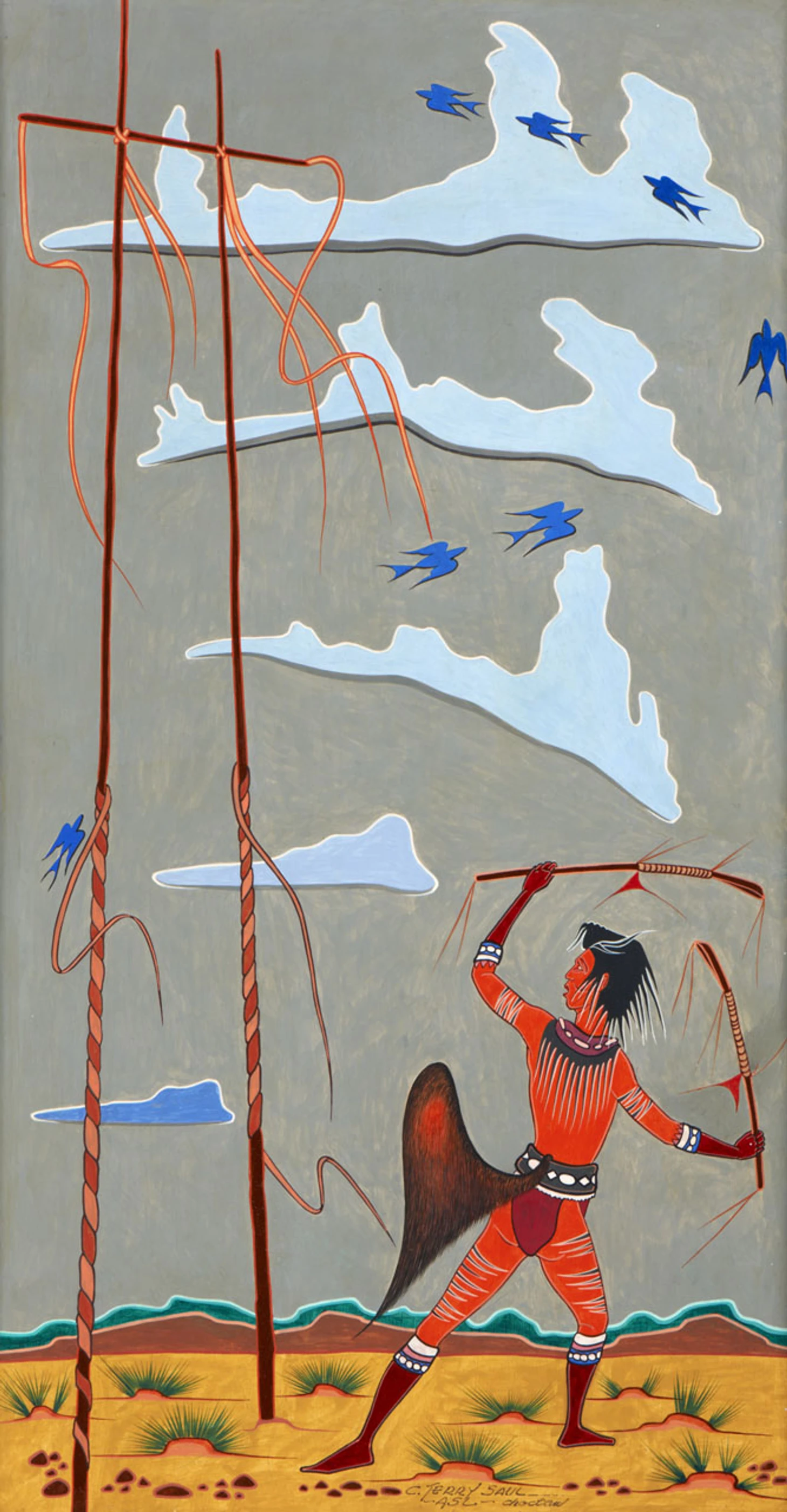 Lacrosse and stickball in art: painting, graphics - Series Lacrosse in Russia, My, Lacrosse, Painting, Art, Longpost