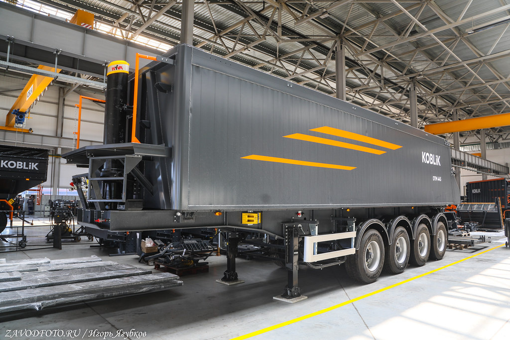 What is the new KOBLiK GROUP plant in Voronezh like, where they make semi-trailers for agriculture (part 2)? - Series My Industrial Reports  MECHANICAL ENGINEERING, My, Factory, Import substitution, Russian production, Industry, Production, Video, Rutube, Longpost