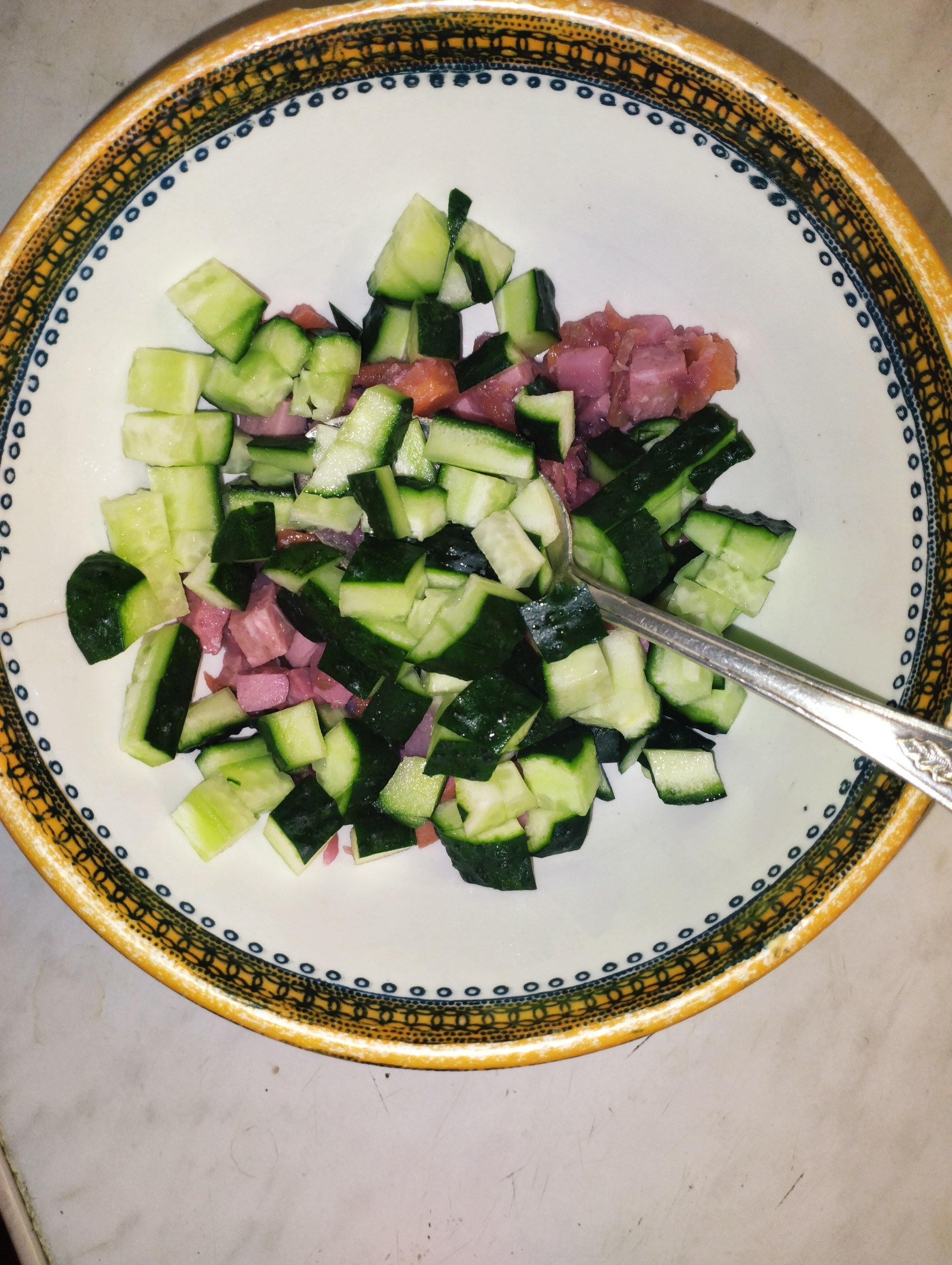 Oh, baby) - My, Recipe, Soup, Okroshka, Longpost