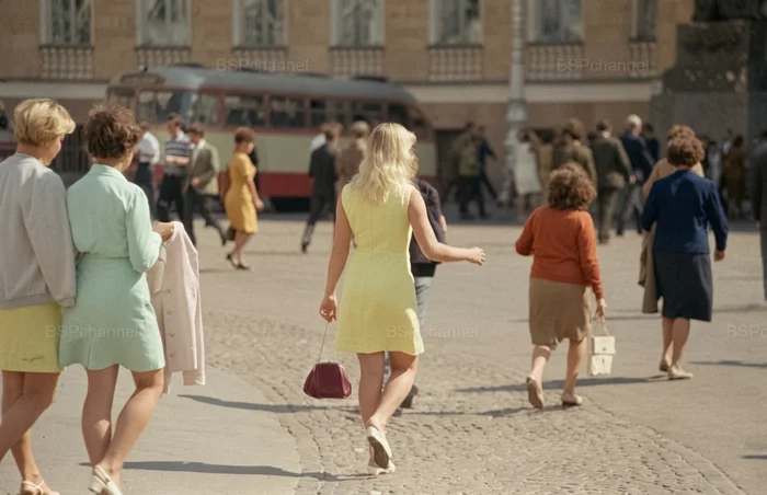 Post 14141969 - Series the USSR, My, 20th century, Old photo, The photo, Leningrad, Saint Petersburg, 60th, the USSR, Childhood in the USSR, Colorization, Longpost