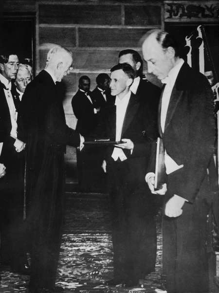 За внедрение печени как метода лечения анемии G. H. Whipple и двое его коллег, человеческих врачей, получили нобелевскую премию по медицине и физиологии.