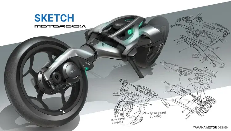 Yamaha MOTOROiD: A Motorcycle Without Handlebars or a Seat: Wins the 2026 Red Dot Design Award - Moto, Motorcyclists, Artificial Intelligence, news, Technics, Innovations, The future has come, Driver, Memes, Longpost