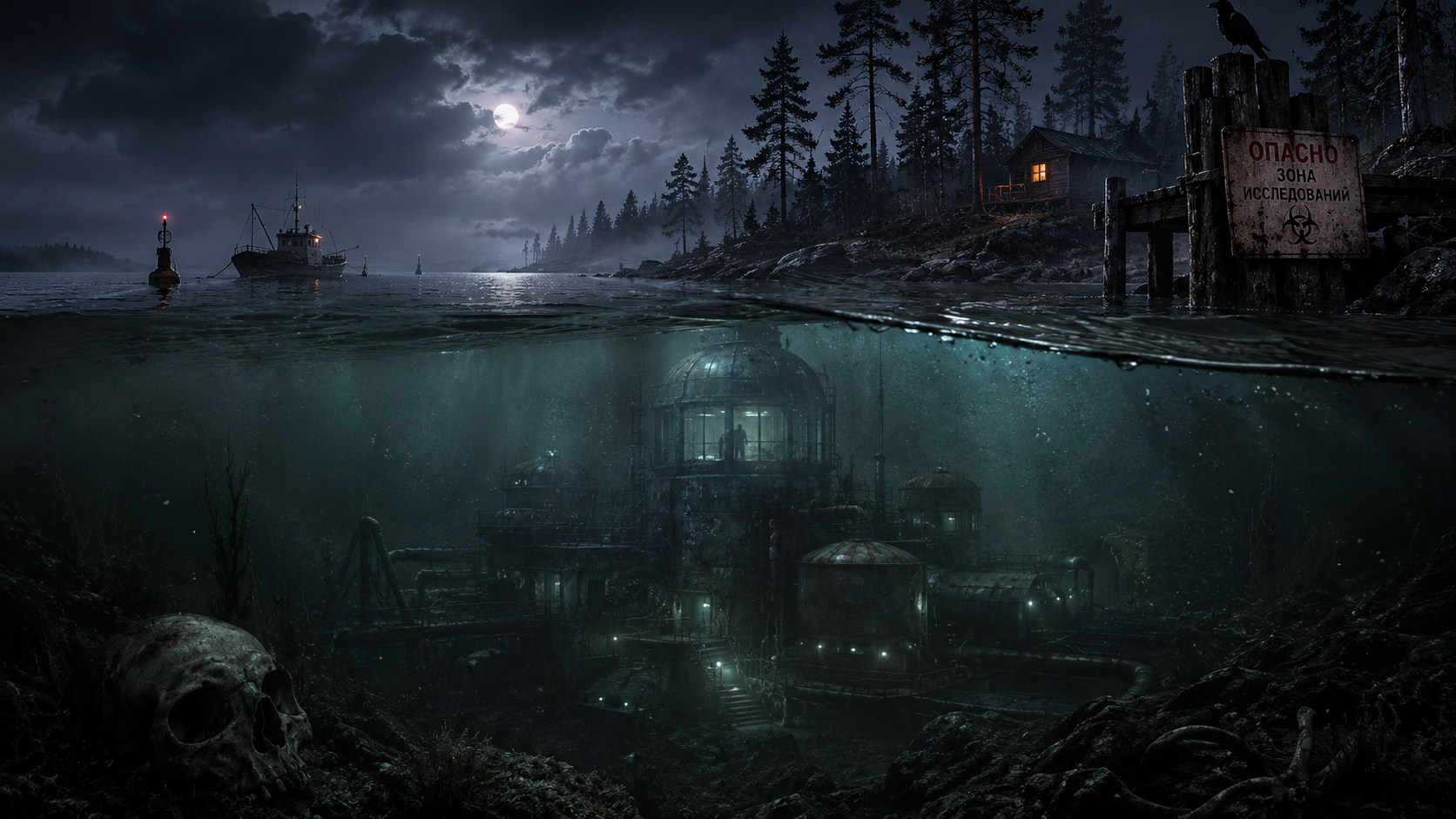 Onega. Underwater Horror - My, Supernatural, CreepyStory, Author's story, Карелия, Horror, Тайны, Nosleep, Longpost