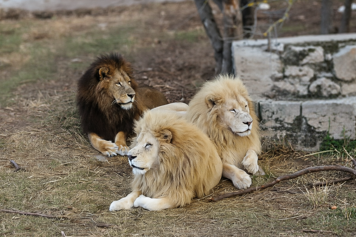 Big cats of Taigan Park - Series My Crimea, My, Taigan Lions Park, Crimea, Russia, a lion, Tiger, The park, Cat family, Big cats, Travel across Russia, White tiger, Amur tiger, The photo, Longpost