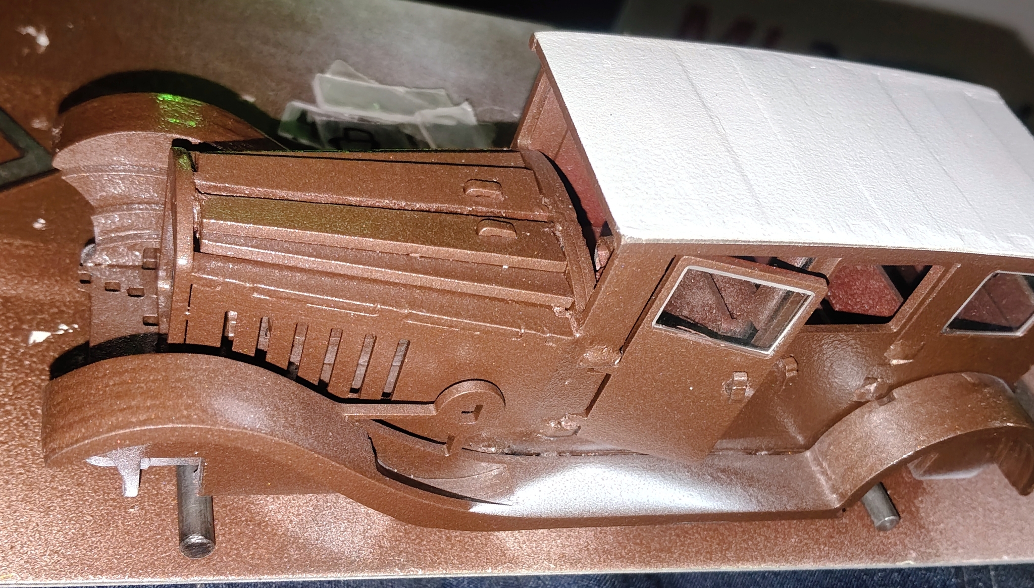 Iron model of the Cadillac 341, 2mm steel 3D puzzle - My, Scale model, Prefabricated model, Cadillac, Handmade, Auto, Car, Fashion model, Toys, Collection, Longpost, 3D, 3D modeling, 3D puzzles, Puzzle