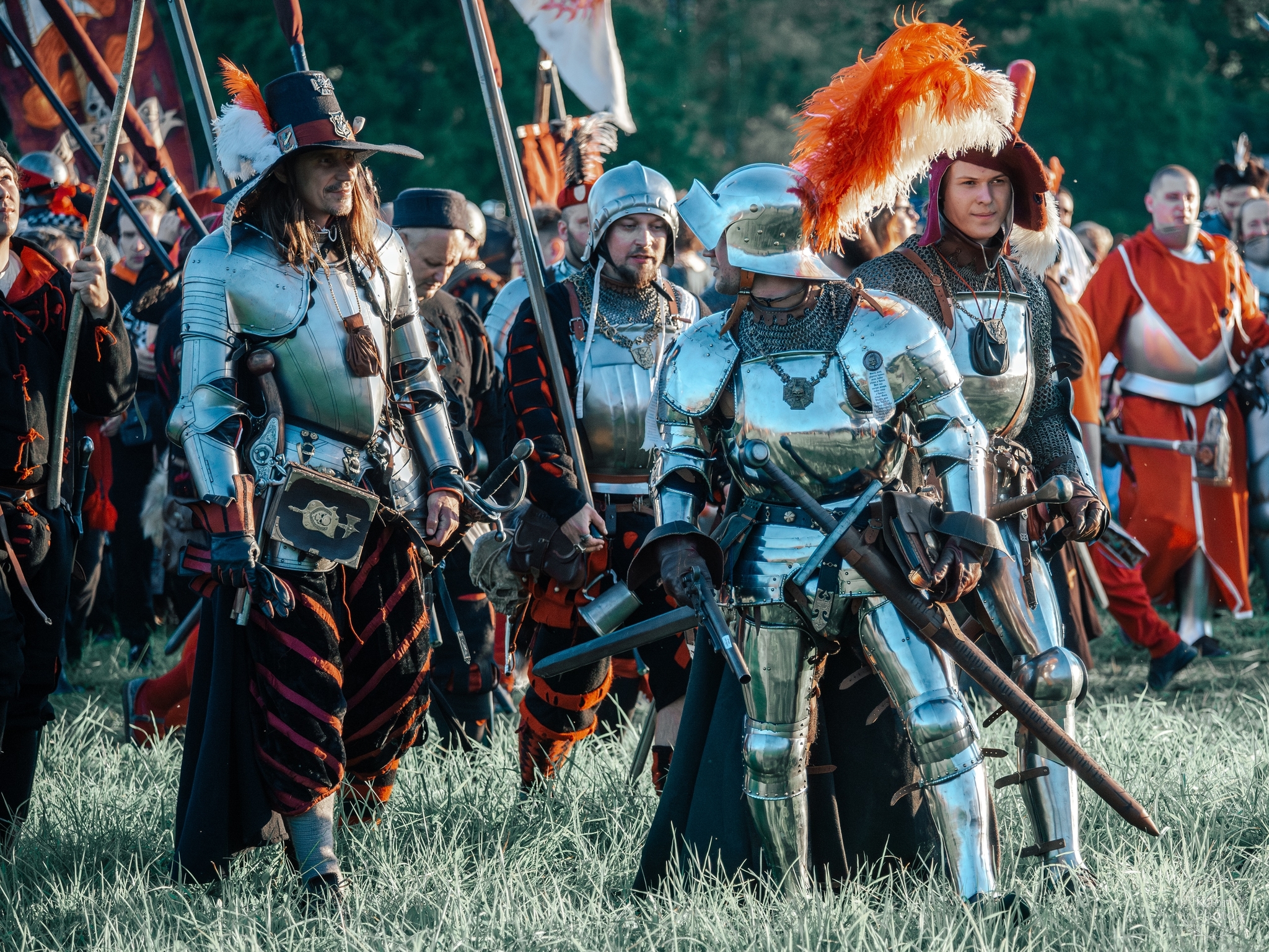 A role-playing game set in the Warhammer Fantasy universe - My, Role-playing games, Warhammer, Fantasy, Cosplay, Armor, Knights, Landsknechts, Larp, Historical reconstruction, Warhammer fantasy battles, Longpost
